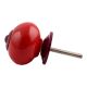 Solid Red Purple Fitting Ceramic Knob